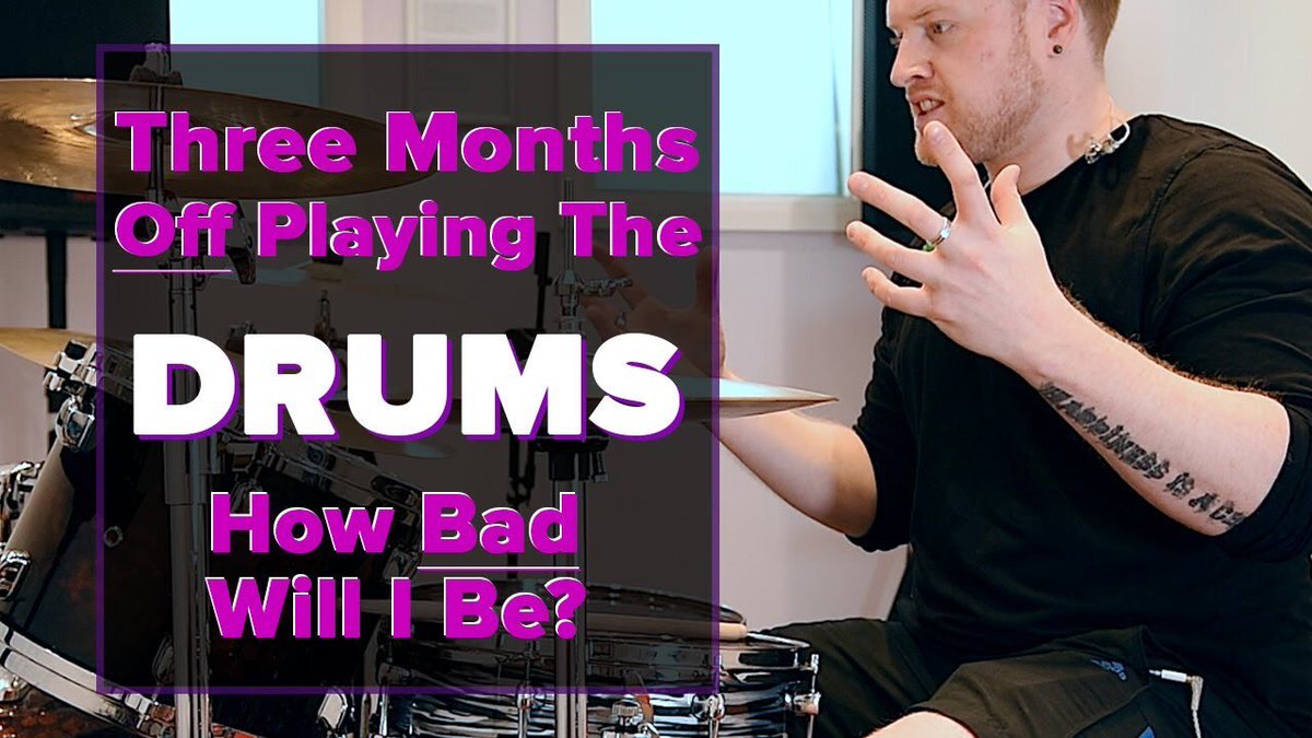 This is what I sound like after not playing any #drums for THREE months 😖

“Three Months Away From a DRUM KIT: How Bad Will I Be?” youtu.be/DFjvoQBKros

#drummer #drummerfirst #QuarantineLife #lockdownlife #drumpractice @bellstudioscouk #BellStudios #London
