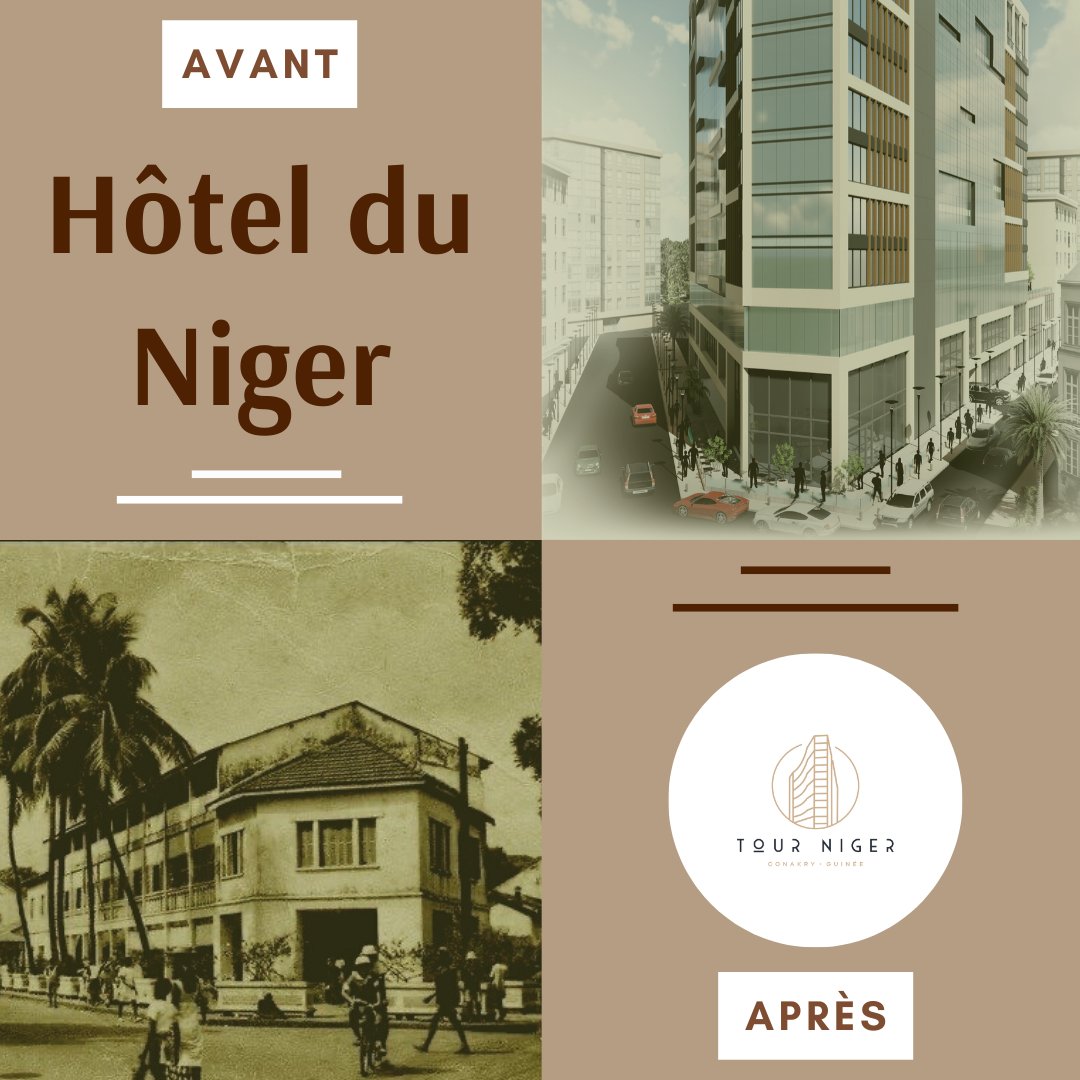 [PART 2] 

L'histoire de la Tour Niger🧐

En + d’être à la direction de l’Office Guinéen des caoutchoucs et des palmistes, il s'investit dans la vie commune et défense des indigènes. Puis est investi de la fédération de l’AOF et du Togo de la SFIO aux côtés de Yacine Diallo.