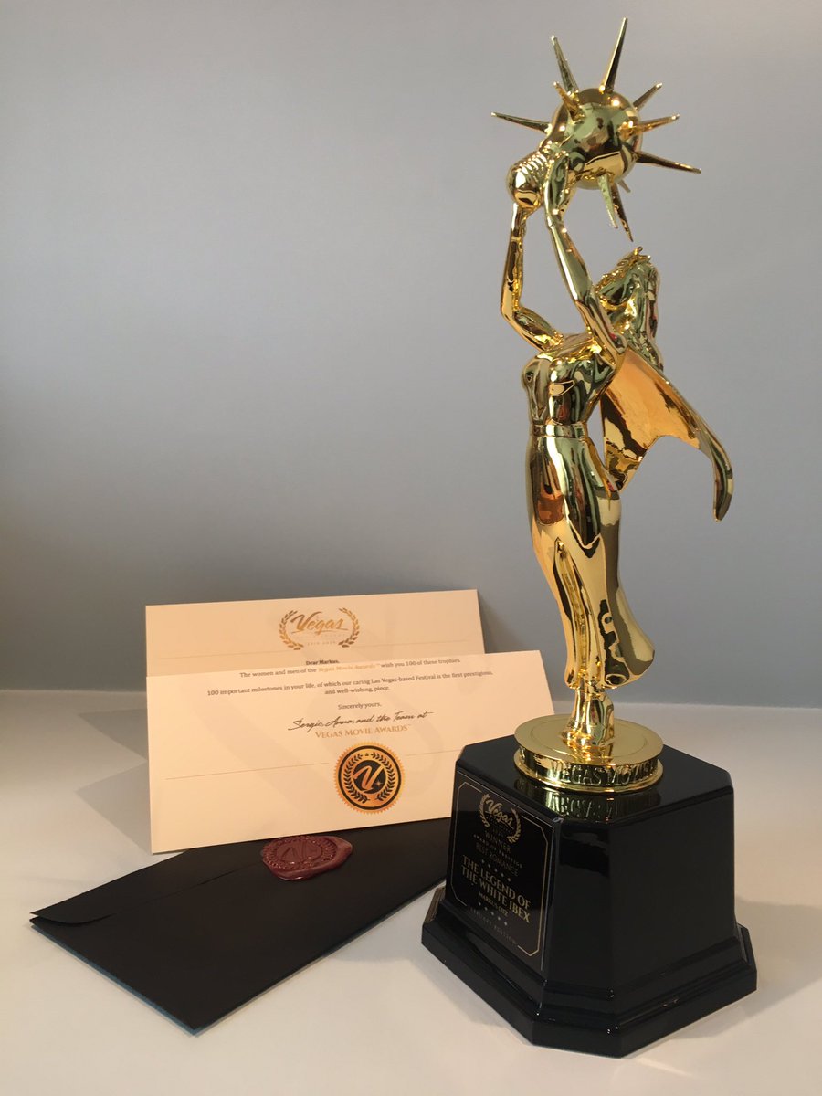 evoc2's tweet photo. Finally arrived!!! Award of Prestige for #WhiteIbex as “Best Romance” @VegasMovie ! Stuck in Los Angeles for more than 1 month, arrived this morning via San Francisco, London and Zurich!
🎥🎬🤩🏆🐐🤠
IMDb https://t.co/w4PlHKVHR2 https://t.co/SCnOS81OwN
