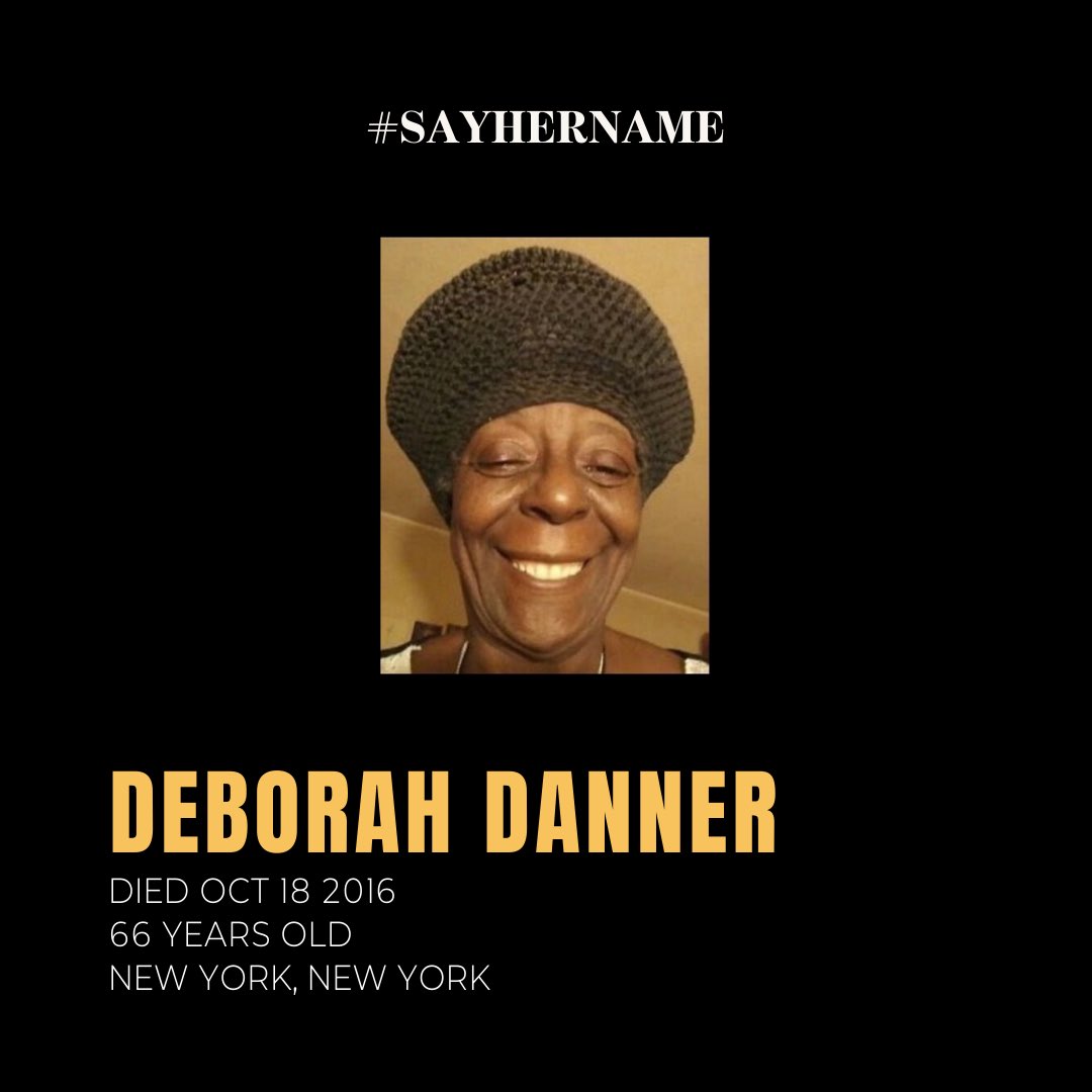 mekdesehaile's tweet image. #DeborahDanner #SayHerName
