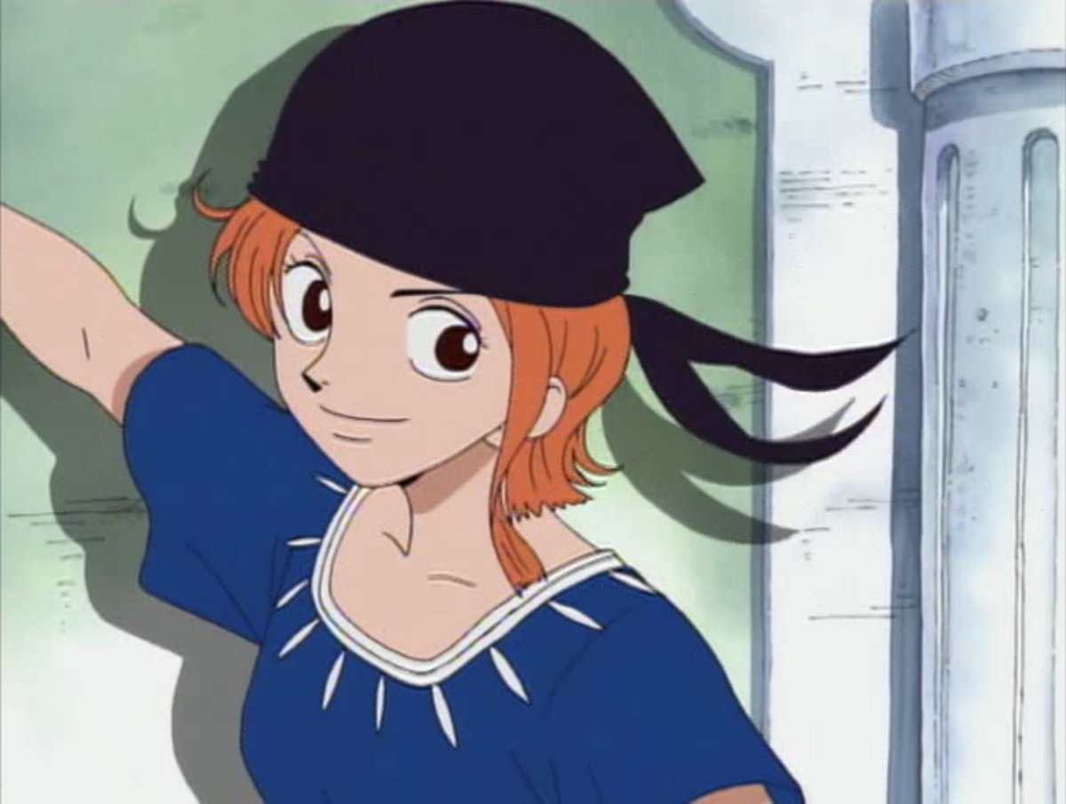 The first Straw Hat Pirate to make an appearance in the series is actually Nami. Toei made the choice to introduce her early as a mysterious lady thief. I think it's brilliant, and really builds up the anticipation to her proper introduction to the story.
