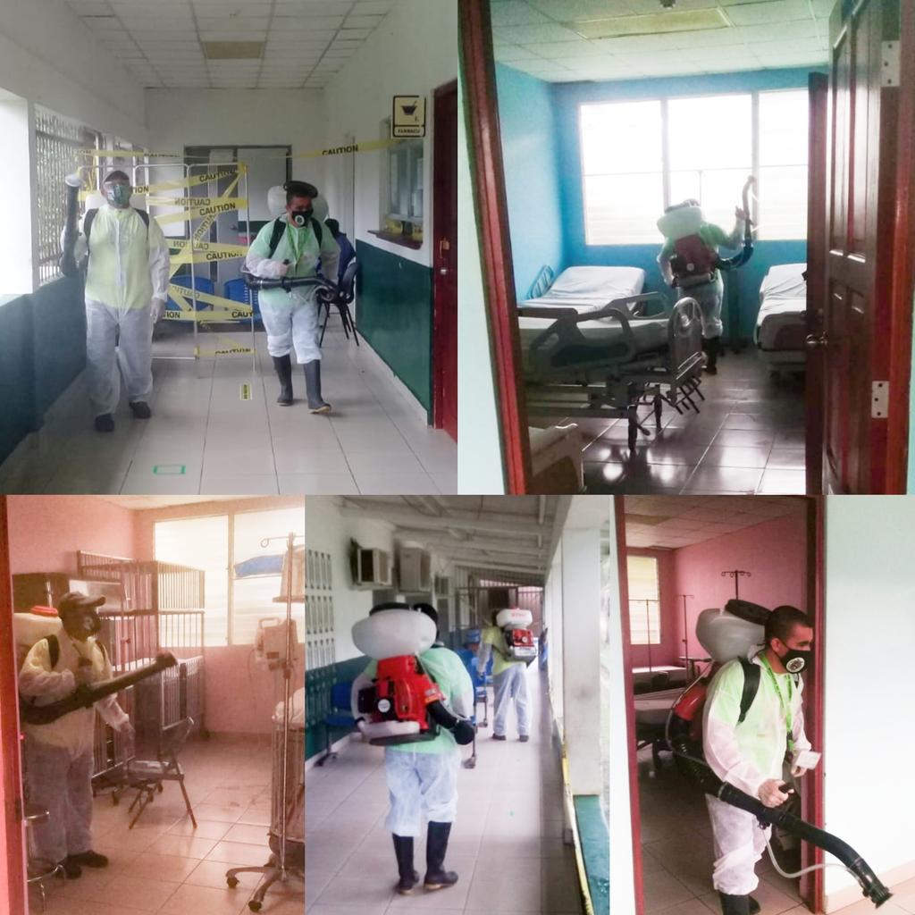 MUNPINOGANA's tweet image. De igual forma el equipo de #Fumigación del #Mupi  visitó el #CENTRO de #SALUD de #YAVIZA   donde se realizó una importante desinfección en toda la estructura

Queremos añadir que nuestro equipo cuenta con el producto de desinfección recomendado para esta actividad

 #MupiDarién