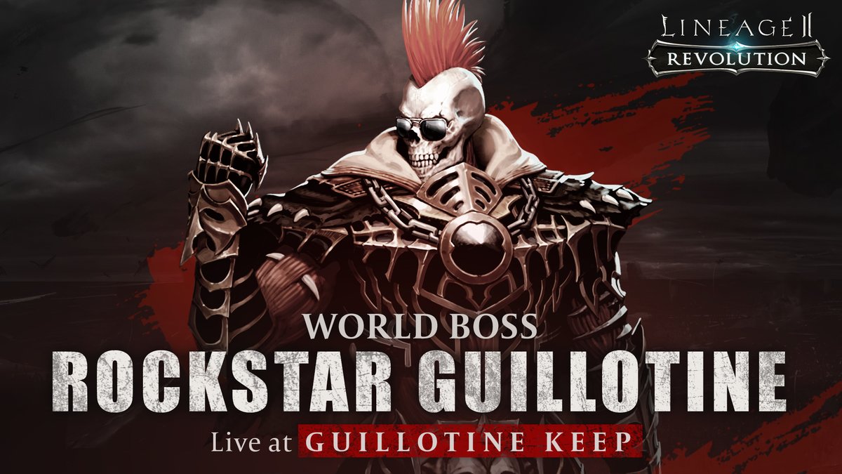 World Boss Rockstar Guillotine is here to melt your faces, and not in a good way! Stop the EDM-hater from ruining DJ Hardin’s festival! Turn up and play now!