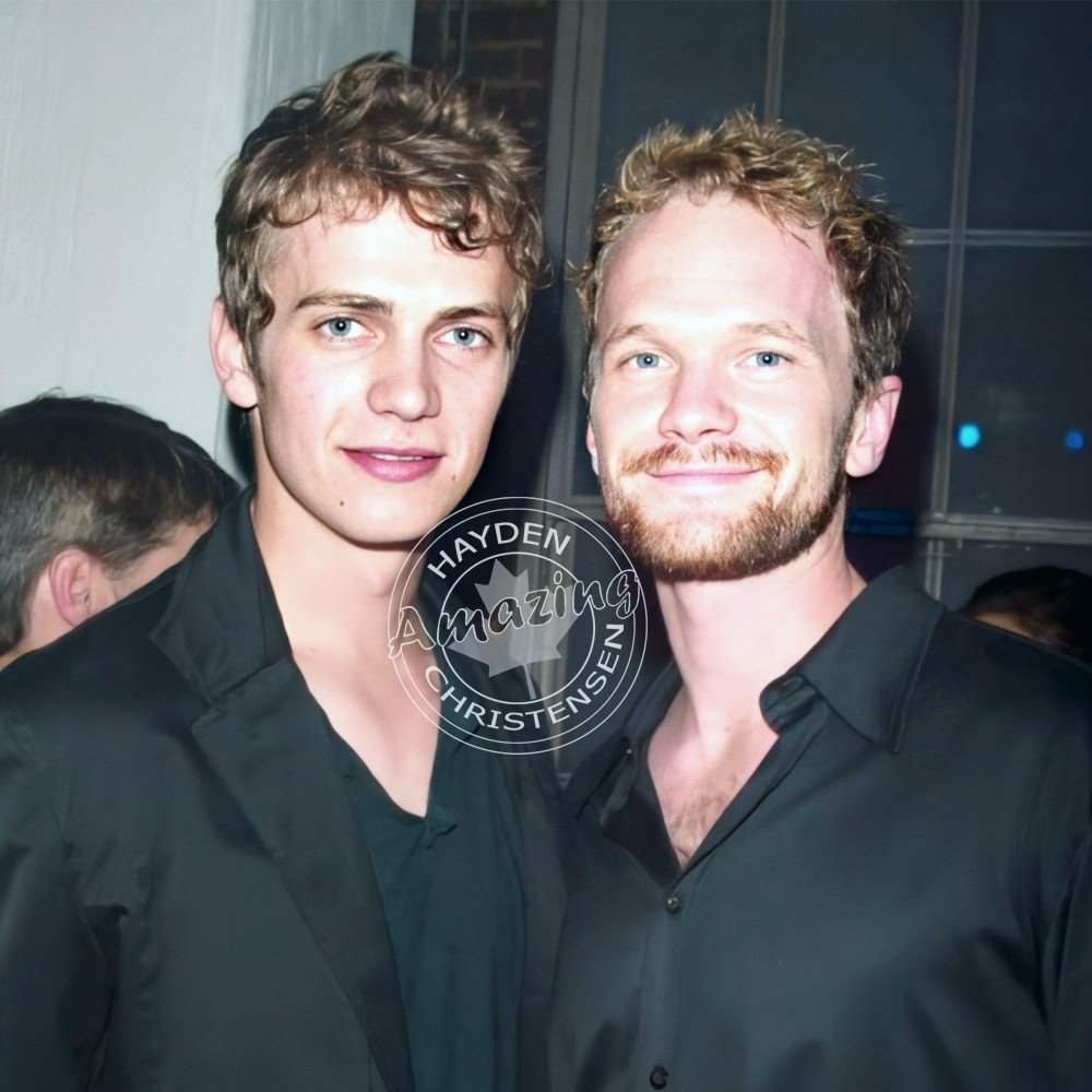 Happy birthday to  Back to 2002 HaydenChristensen & Neil Patrick Harris at It List Party in NY 