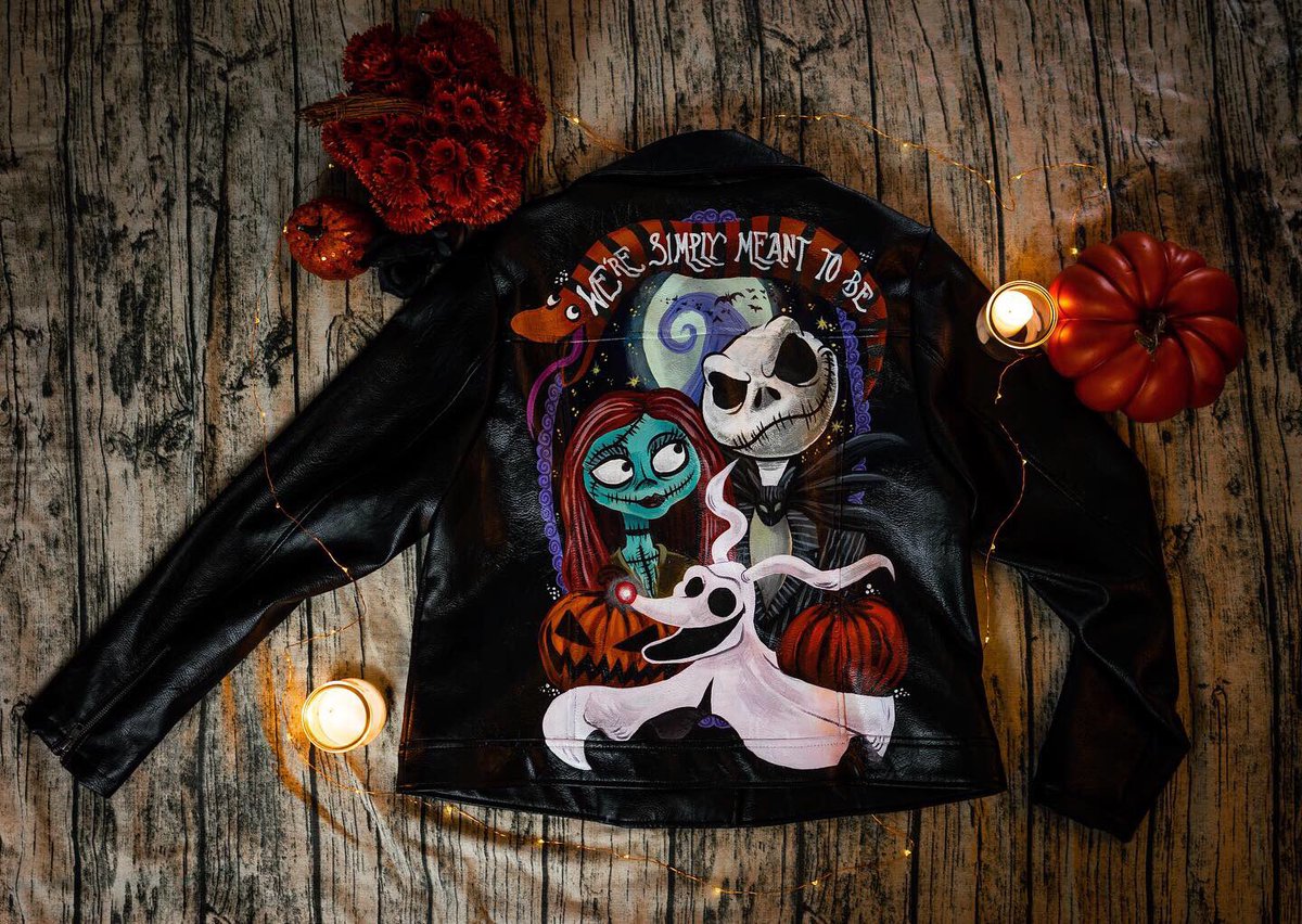 How about some more unique customs?
#wedding #bride #weddingjacket #unique #smallbusiness #nightmarebeforechristmas