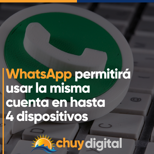 ChuyDigitalUY's tweet photo. #WhatsApp podría permitir usar la misma cuenta en hasta 4 dispositivos en simultáneo. En la actualidad sólo es posible usar la cuenta en un sólo dispositivo. También ofrecerá la opción de sincronizar el perfil en la computadora por medio de #WhatsAppWeb. https://t.co/joTALKGrjJ