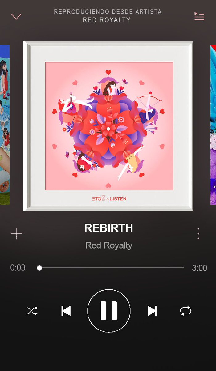 stellariumx's tweet photo. #STELARIUM: Hoy nos encontramos haciendo stream de las chicas de @redroyalty_twt ,con su sencillo ReBirth, y espero que le den muchísimo amor a esta increíble canción💜.
#REDROYALTY #ROYALTY_Rebirth https://t.co/3RQzXmkKQY