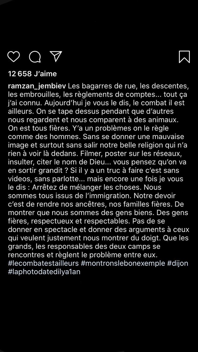 Zouggi On Twitter De La Part D Un Tchetchene Dijon