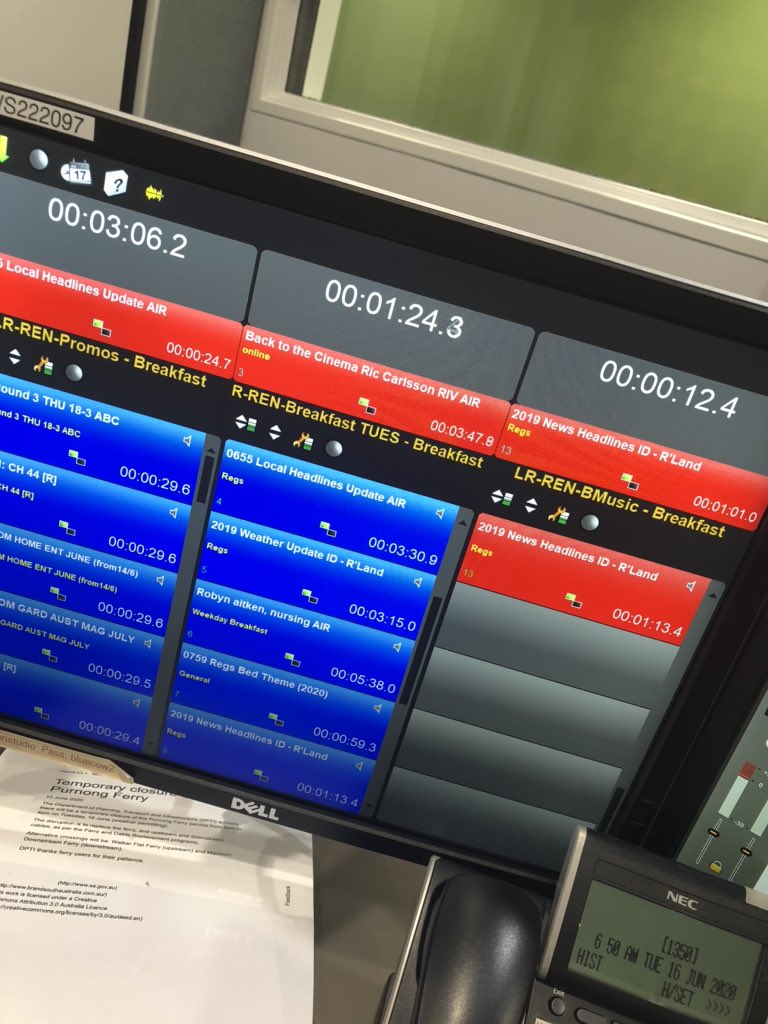 mattstevoonair's tweet image. Three cart decks playing at once ... no it wasn’t a mistake, I actually meant to do it 😳 
#broadcast #radio #abcriverland #radiolyf #behindthescenes