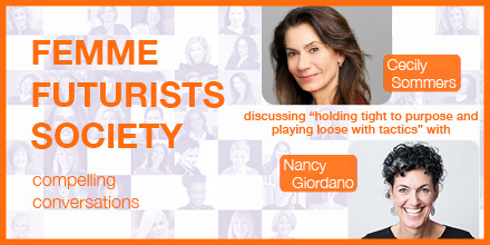 FFuturists's tweet photo. Cecily Sommers speaks with #FFS about four forces of change and characteristics we must cultivate to navigate uncertain times. Her advice? We need to "hold tight to purpose, and play loose with tactics". Amen!  #femmefuturists #femalefuturists #betternext https://t.co/ohz5WobAYv https://t.co/LMHRZa8tQ6