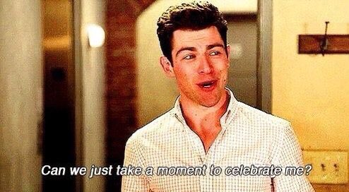 a moment for schmidt or dare i say winston