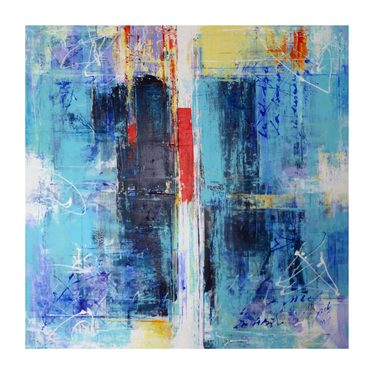 SauloSilveira2's tweet image. 120x120 cms acrílico sobre tela