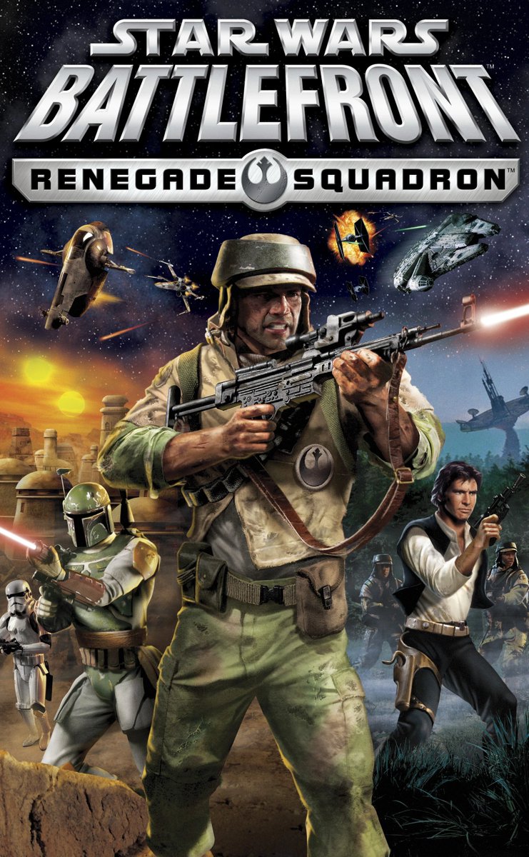 2007Star Wars Battlefront: Renegade Squadron (PSP) by  @Rebellion Very impressive for a PlayStation Portable.