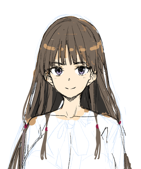 色々と使う予定のあるキャラをデザイン中。ツイッタに上げてみて明日確認してみよう🤔🤔🤔 