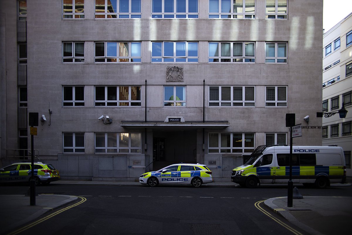 Go To Jail.(Savile Row police station here, to where the officers from Vine Street moved)