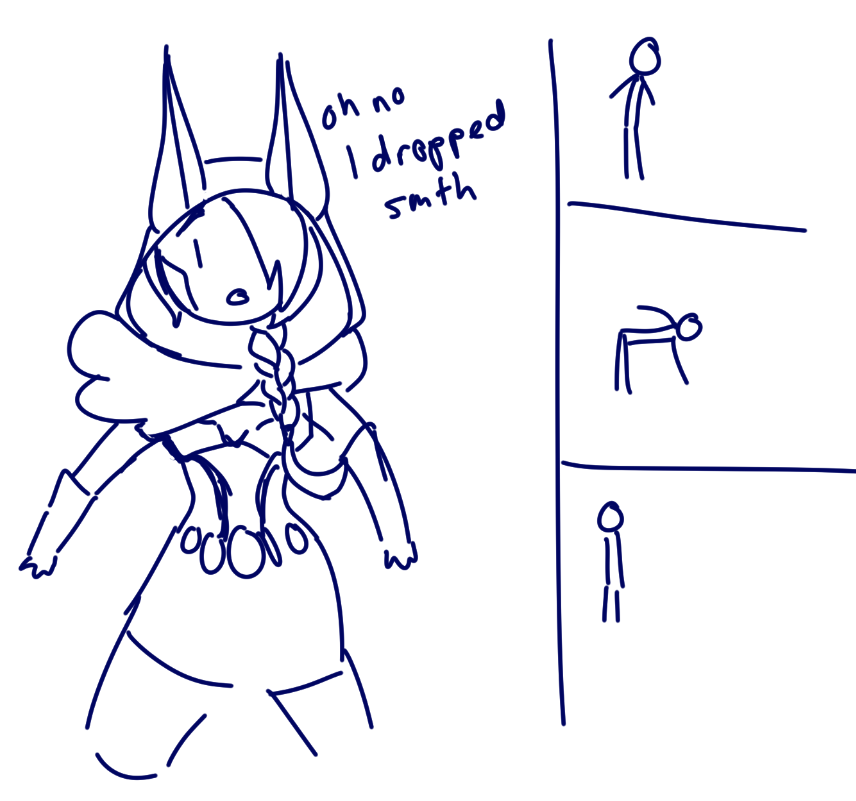 Hey I love cosmic xayah but how is she supposed to bend over in her armor lol. Its either this or she slut-drops everytime