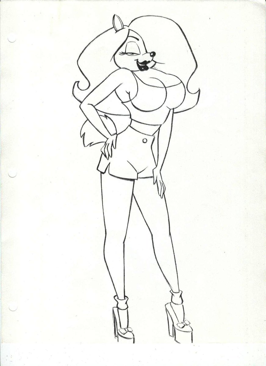 Concept artwork for Tawna, from the original 'Crash Bandicoot'. 