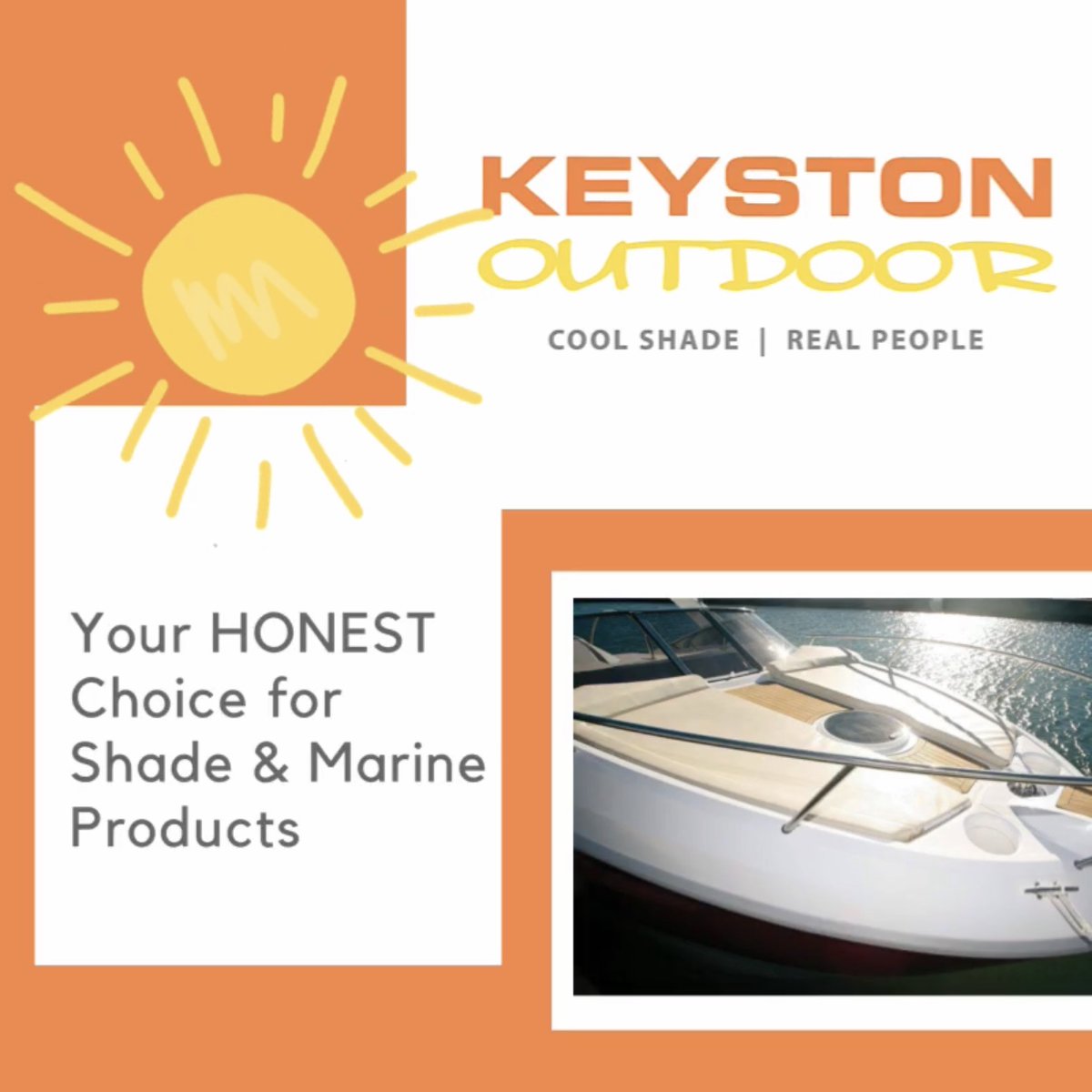 keystonoutdoor's tweet photo. #KeystonOutdoor's mission is to deliver honest goods from incredible customer service and sales reps at a fair price. This also means that we give you honest facts about who we are and what products we offer. 
•
 #awnings #customawnings #boatcover #customboats #boatrestoration https://t.co/blKpH88fDi