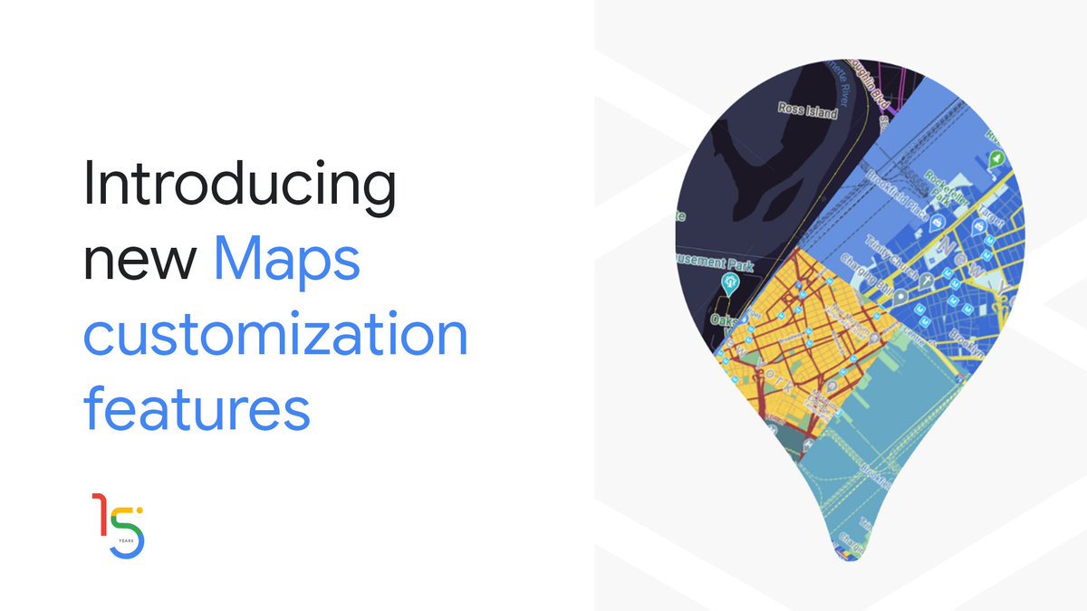 Take control over your maps with five new map customization features that make map management, styling, and updating faster and easier than ever. Learn more → goo.gle/3fs5ajr