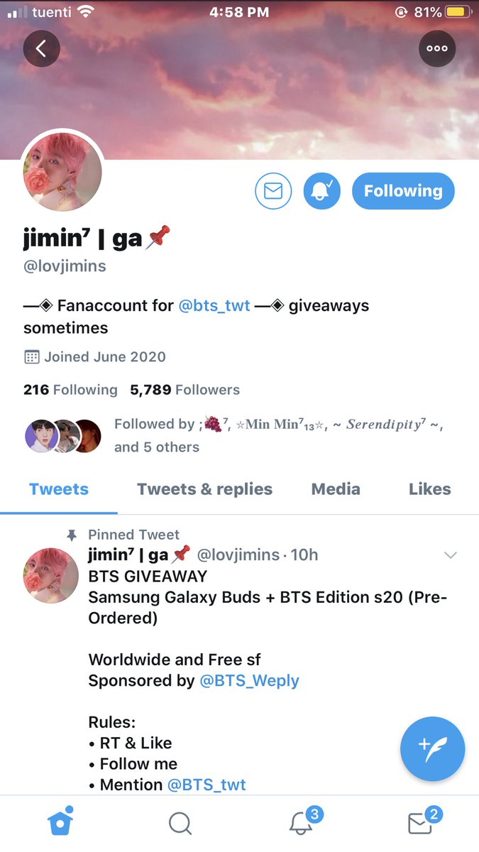 @lovjimins @autumnpIanet @BTS_Weply @BTS_twt thanks for the opportunity🥺 @BTS_twt 

mutuals: @cuddle_kookie @dearkookgi @hose6kie @delictaeh @DelSol1999 @hoseok534 @darlingyoobi @Jeongguklogy @jiminxcute__ @jung6kook @babymin_93 @ttoutk @teencriew @liilooluu @allthesescarr @txelights @tetepalta @yeontansmami @h0bisoft @