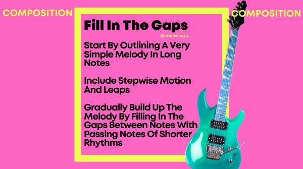 If you could get any #singer to sing #MindTheGap on the <a href="/TfL/">TfL</a> Tube, who would it be?

Another super easy #music composition tip for you today! Start simple and build up the complexity by filling in the big gaps with notes and rhythms!

Feel free to share this tip! #ctarasmusictips