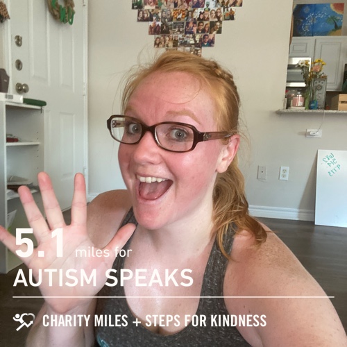 MissRichmond7's tweet photo. 5.1 @CharityMiles for @autismspeaks around my @durhamMS community for @teacherfit_ 1st Annual Educator Day of Running. #StepsForKindness https://t.co/6zBSzBmyBd