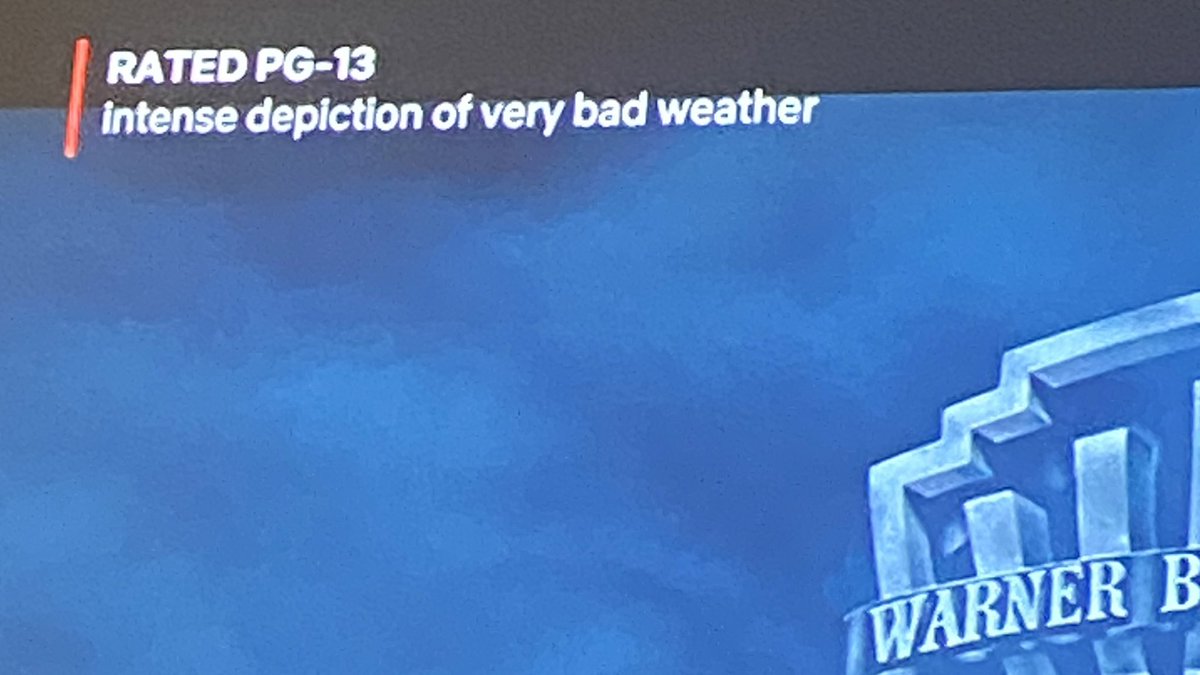 I can’t stop laughing at the reasoning for Twister’s PG-13 rating