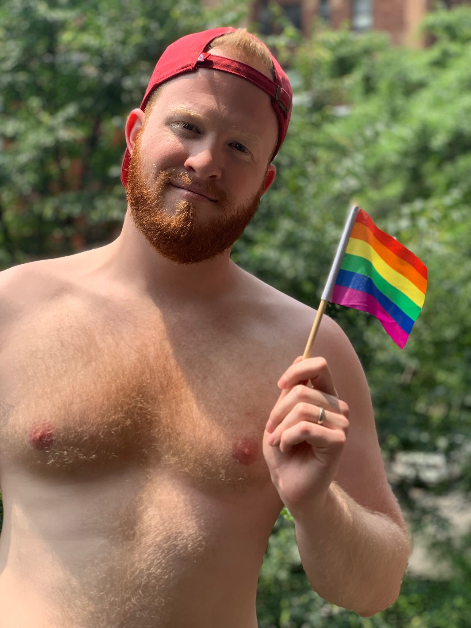 Gay ginger bear