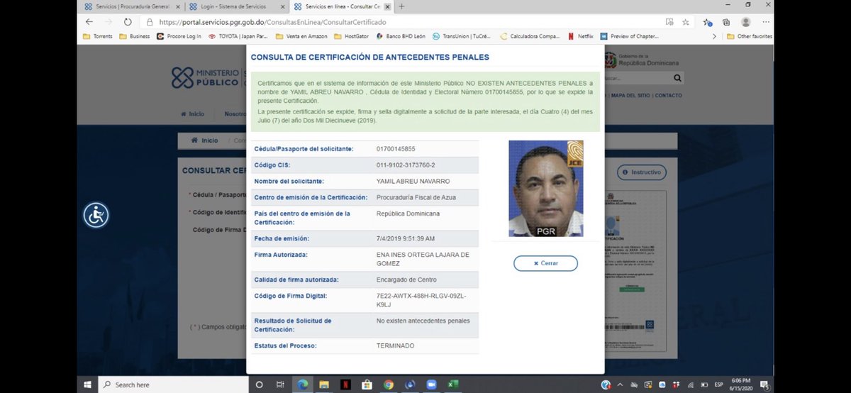 AlfredJPM's tweet photo. @ecminero @JoseMonegro No se tu, pero si al día de hoy que el hombre está preso en la procuraduría no saben que este señor tiene antecedentes penales como le pides a un partido de oposición que lo sepa, no se tu!! https://t.co/0uhVHxtB1U