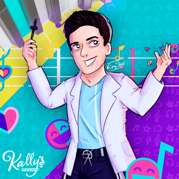 KingintheStar's tweet photo. 【🎼 Kally's Mashup: #Andy (Lalo Brito) 🎼】
No, we're not alone... 🎶🎶
¡Seguirá #Gloria mañana!

#Kallysmashup #mashup #kallys #Kally #Allegro #Evolucion #Tina #SaraiMeza #Dally #Keyoflife #fanart #illustration #art https://t.co/fulGzsoY8k
