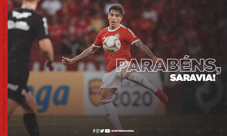 Parabéns, <a href="/renzosaraviaa/">Renzo</a>! Desejamos muito sucesso e felicidades ao nosso lateral frio y calculista! 👏🎉🎈 #VamoInter