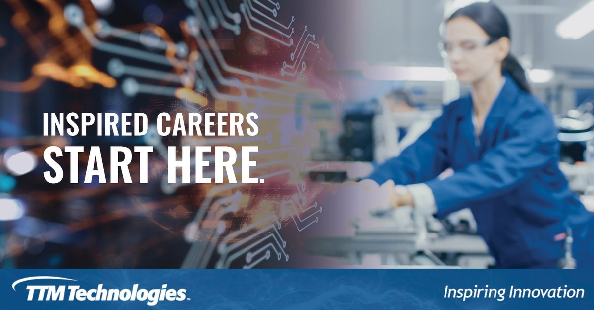 ttm_tech's tweet image. &quot;Management is excellent and actually cares about my progress and well-being, and I feel valued.&quot; 
-Logan, UT Employee. 

Find your next opportunity with us, today: ow.ly/U4Qc50A0fpQ #InspiringInnovation #JoinTTM #TTMTech #NowHiring