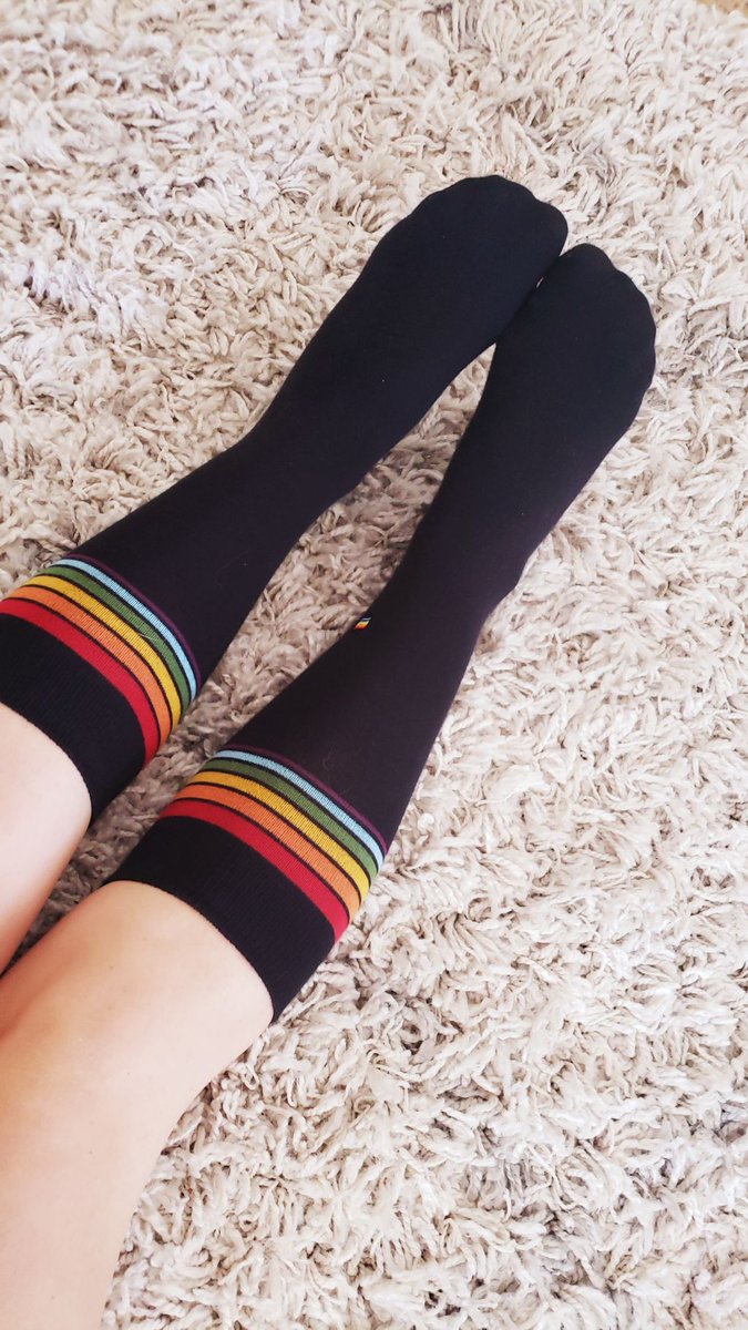 fashionhedgecom's tweet image. My new cozy socks @consciousstep #LGBTQ #ethicalfashion