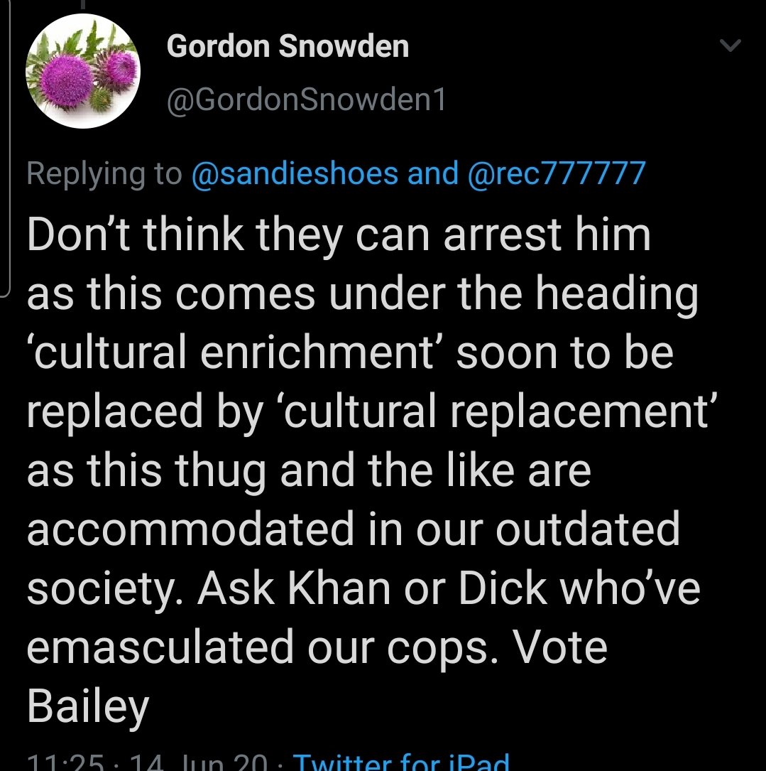 Not a massive fan but in the UK the London Mayor is a prime target. Interesting that many of these accounts in UK appear to stoke racial tensions for political means. Use white supremacists tropes then encourage voting for Saum Bailey.21/