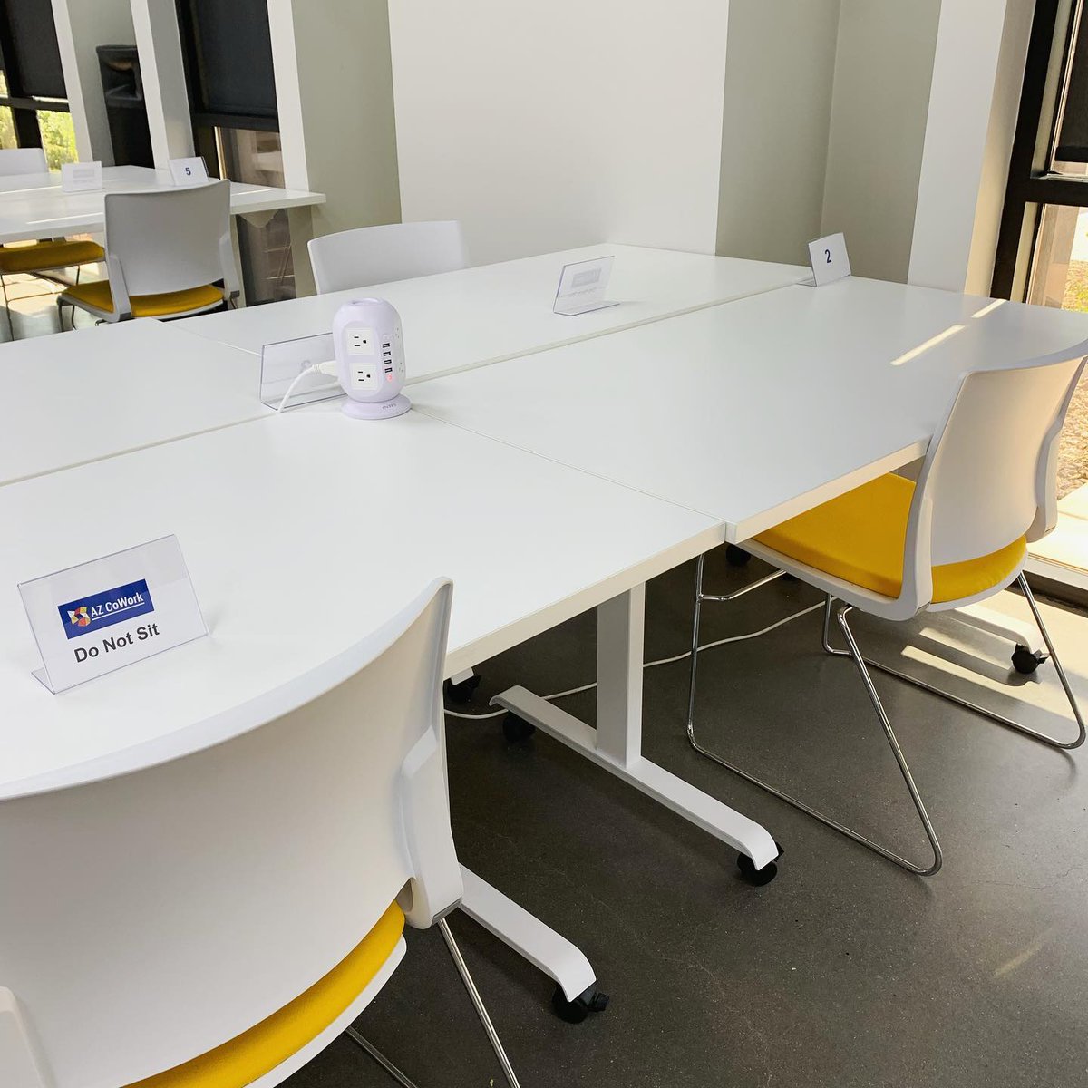 Experience a clean, safe, and socially distant work environment at AZ CoWork. Visit our website to claim your 1 Week Free pass now 🙌🏻🎟 #yesPHX #coworkingspace #scottsdale #experiencescottsdale #socialdistancing azcowork.com