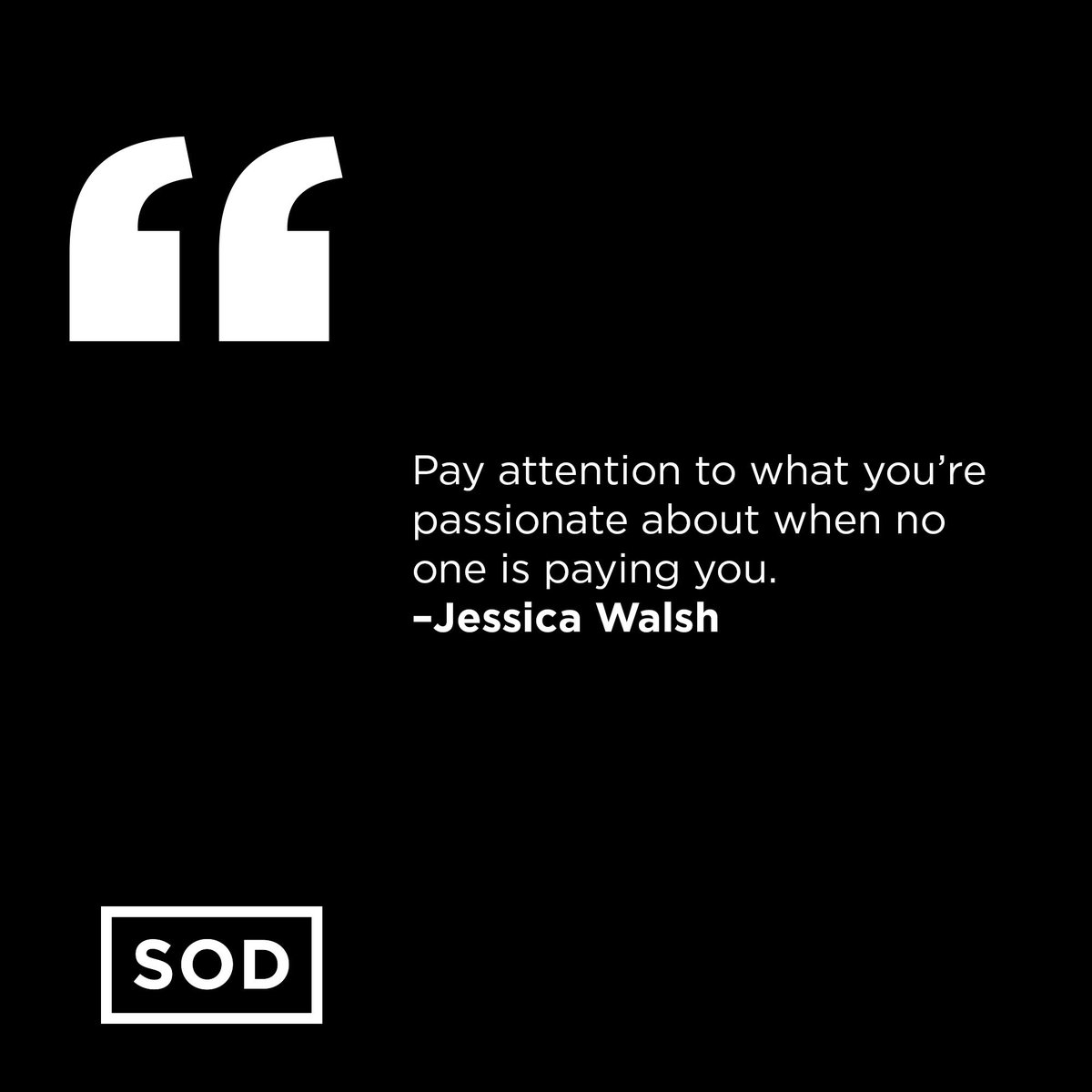 DesignSod's tweet image. After graduation, did you freelance or work for someone else?
When I (@jessicavwalsh )graduated, I had a pretty tough decision to make because I was offered...
For more go to:
thegreatdiscontent.com/interview/jess…

#motivationalmonday #latechsod #schoolofdesign #quoteoftheday #rustonlouisiana
