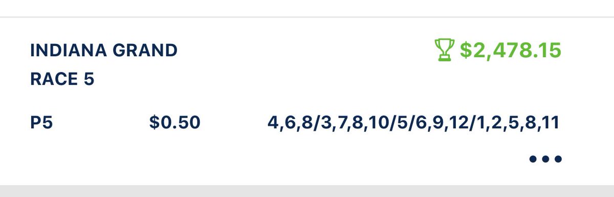 TheValuePick's tweet image. Feels good to hit the opening day P5 at @IGRaceCourse @RacingRachelM @billdownes1