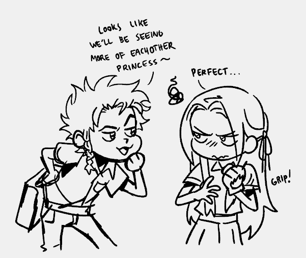 All @crown_prinxe and i talk about is fe3h bleach au and most of that entails me talking about quincy claude 