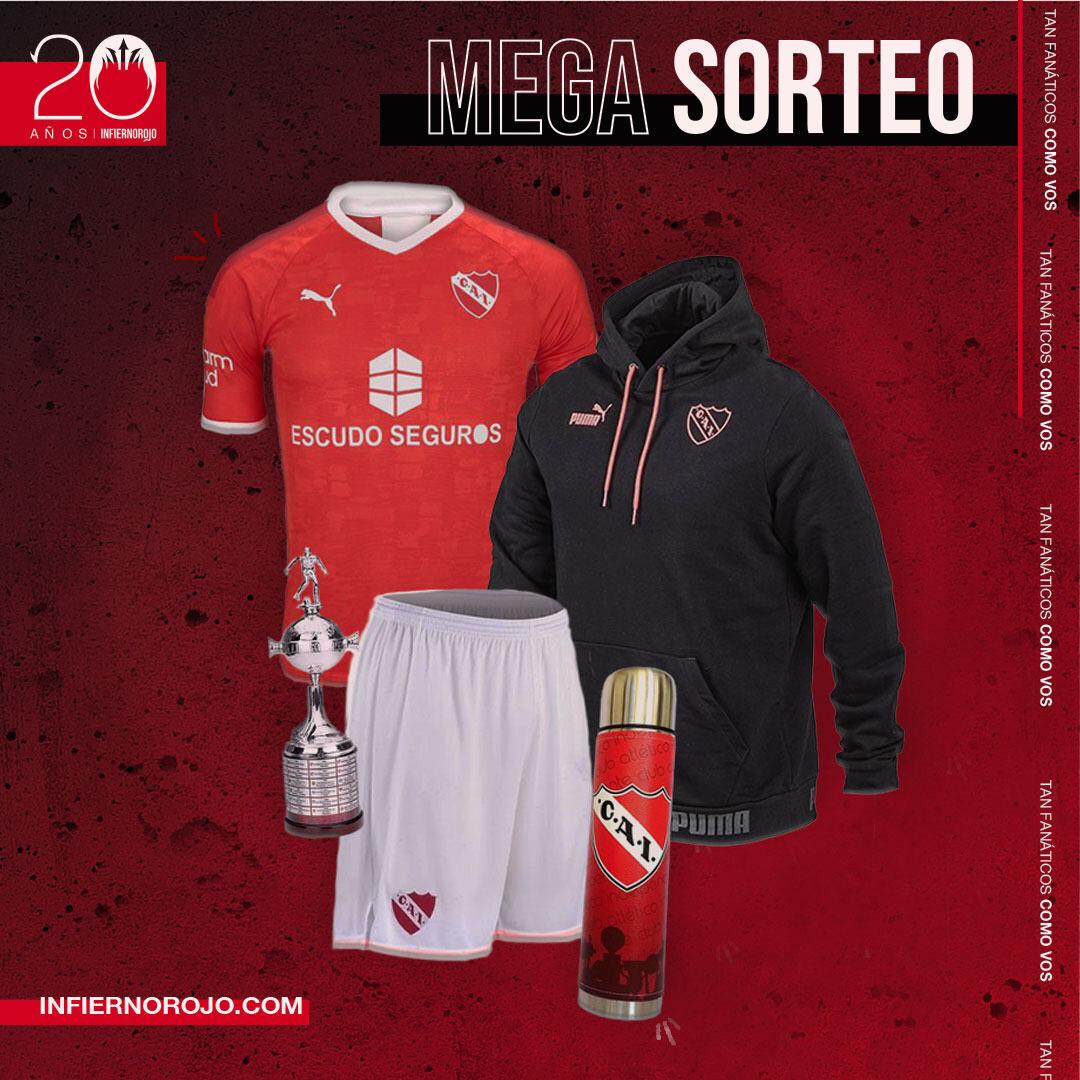 InfiernoRojo's tweet image. ¡MEGA SORTEO Día del Padre! 🔥 Todos los premios pueden ser tuyos

1) Seguir a @infiernorojo, @nelsonlafit y @rojomaniatienda
2) Etiquetar dos contactos y darle RT a la publicación

Podés comentar cuantas veces quieras. Se sortea el sábado 20 por la noche
#Independiente #TodoRojo