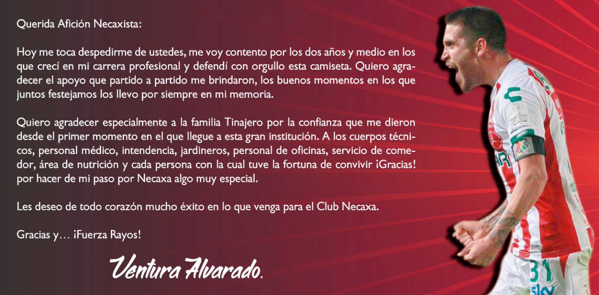Gracias <a href="/ClubNecaxa/">Club Necaxa</a> ⚡️