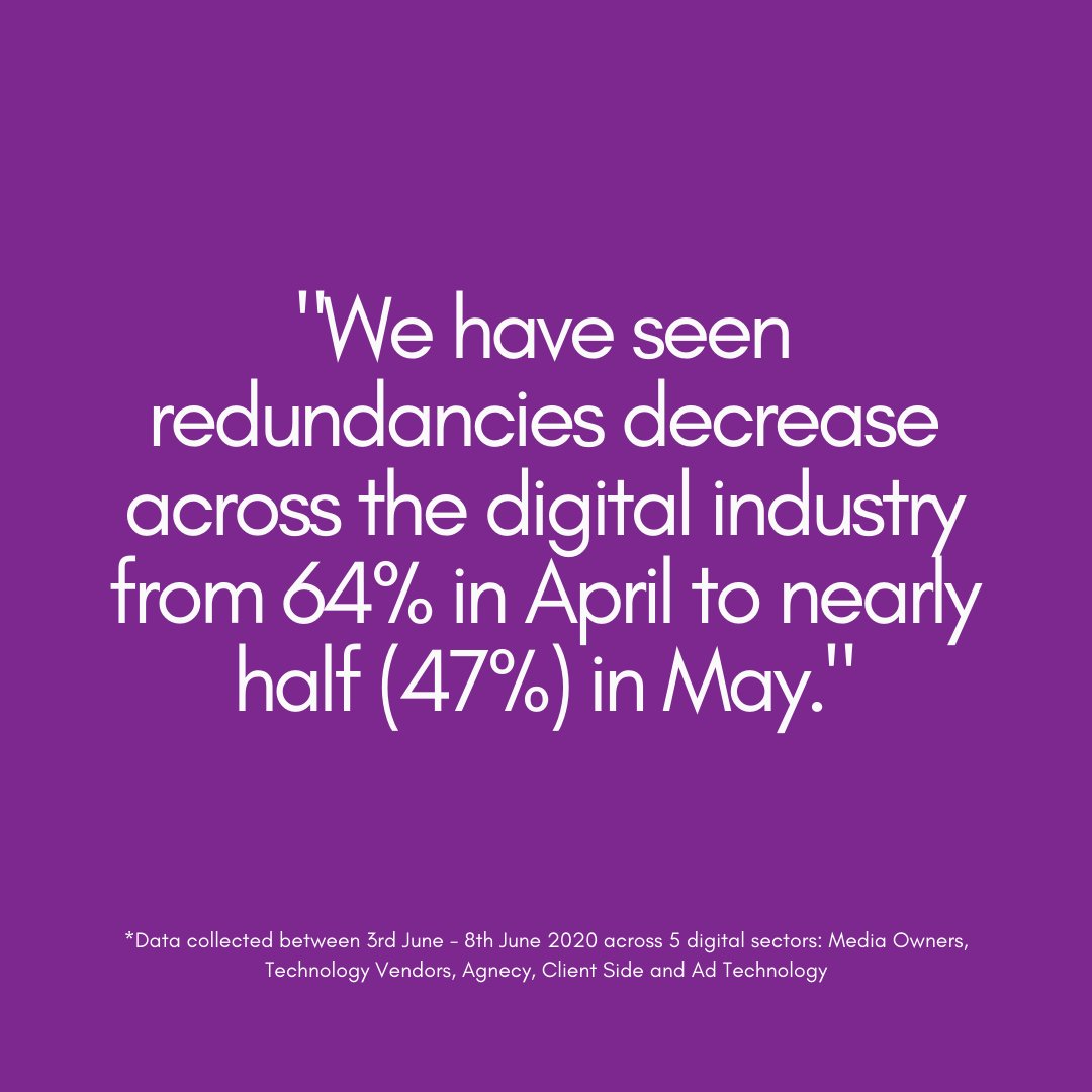 Download the May report here: loom.ly/jgNhoMg

Whilst Covid-19 is continuing to affect every business in the digital industry, the data we collected is showing improvements across the sector. 

#survey #report #data #coronovirus #insights #digital