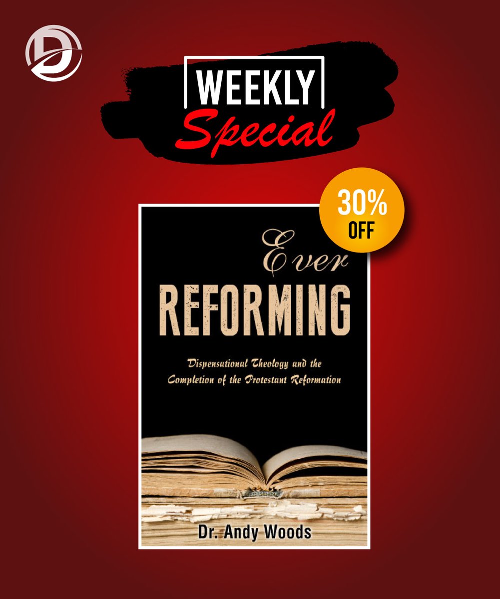 Save 30% on Dr. Andrew Woods book, "Ever Reforming." It is a great reminder that we should never solidify our theological errors!  zcu.io/cFVW