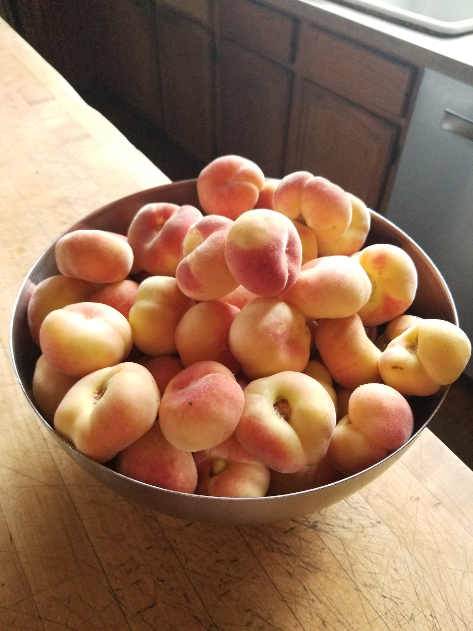 Blondie 🌿 on Twitter "Gunna make donut peach pie today. Donut peaches are not very commonly