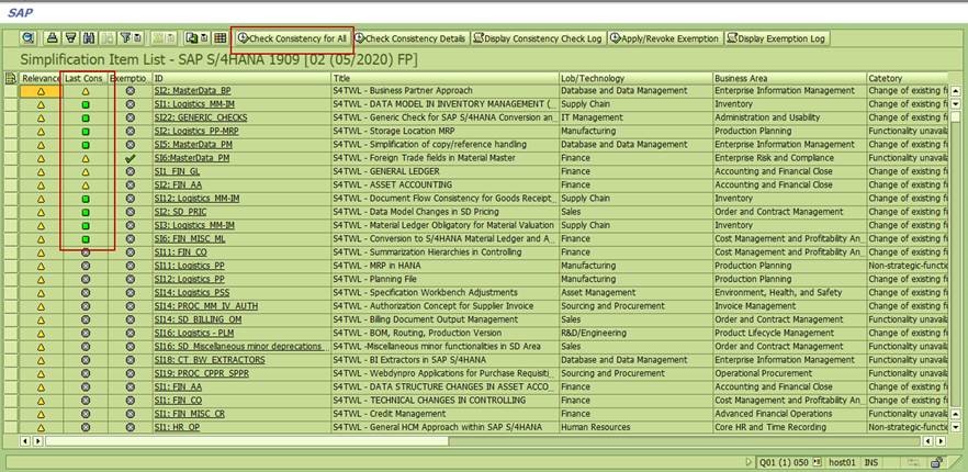 perisoft's tweet image. #S4HANA    First milestone in the conversion process. !!. 
Consistency Checks Passed !. All pre-conversion config and BP conversion completed..