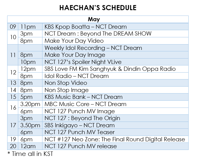 y'all can see here how crazy his schedules are, imagine doing all of this stuff at the same time without getting any rest, he's incredible.