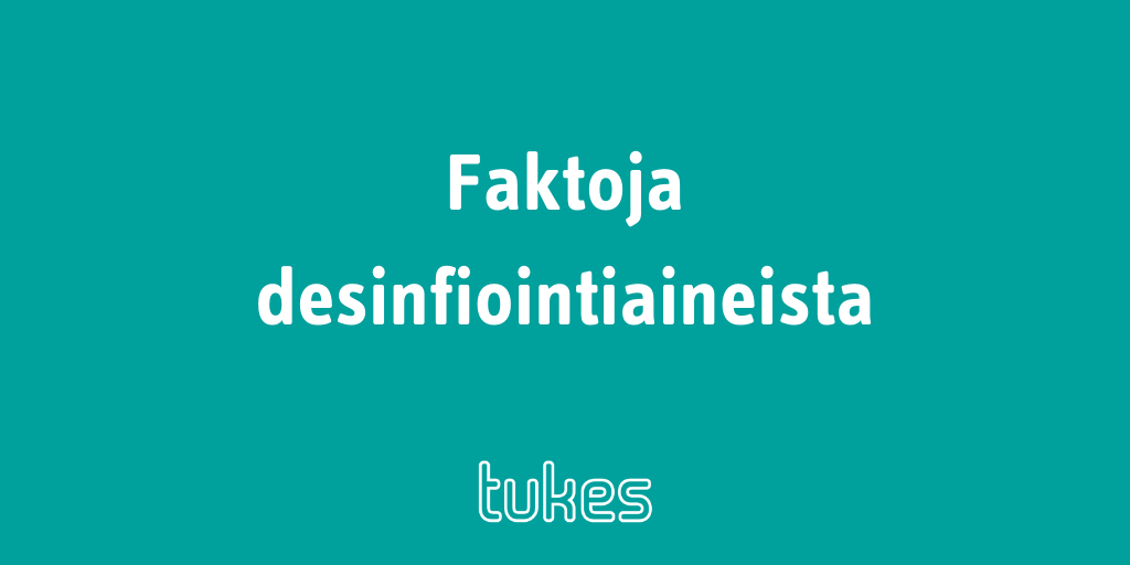 Tukesinfo's tweet photo. Faktoja desinfiointiaineista, ketju 👇

Desinfioivia aineita käytetään nyt erityisen paljon ja jotkut keskusteluissa esillä olleet käyttötavat voivat aiheuttaa enemmän haittaa kuin hyötyä. Haluamme tarjota faktoja desinfiointiaineista keskustelun tueksi. 

#faktat #koronafi 1/ https://t.co/1aigQQuC9b