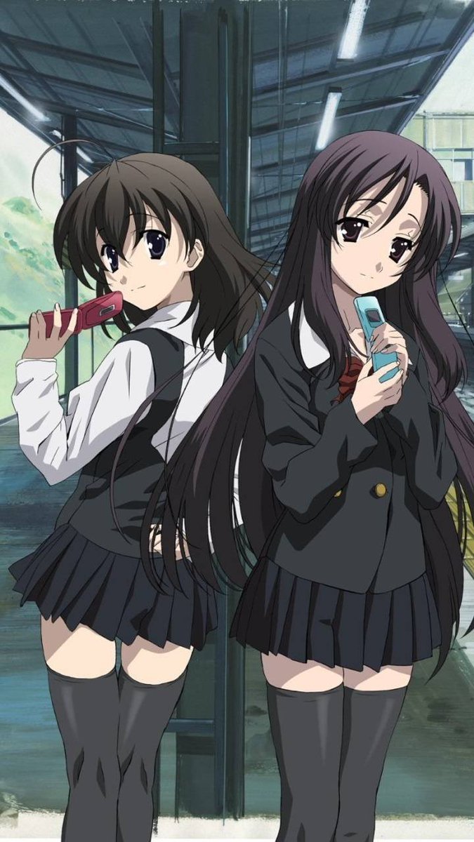 #74 School Days.-Best Girl: Kotonoha Katsura. Man, she is beautiful and had an amazing personality. She was the cutest and purest girl in the world... Until she met the piece of shit of Makoto. Poor girl...Yep, the infamous School Days. I think it's a really good anime tbh!