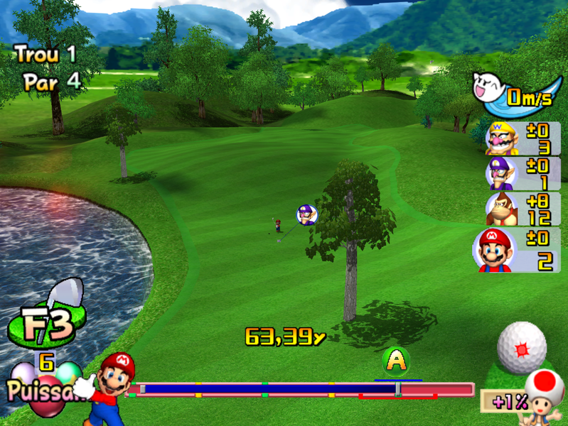Another still from Mario Golf: Toadstool Tour