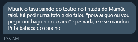MAUEXPOSED's tweet photo. MEIRELLES E SEU TRATAMENTO VIP COM OS FÃS

MANDE O SEU RELATO NA DM https://t.co/BPEt0l570p