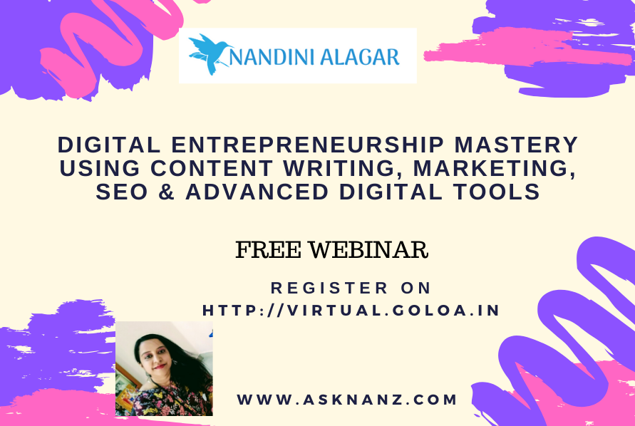 Digital Entrepreneurship Mastery Using Content Writing, Marketing, SEO &amp; Advanced Digital Tools